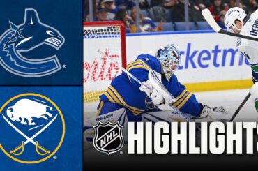 Canucks vs. Sabres | NHL Highlights | January 06, 2026