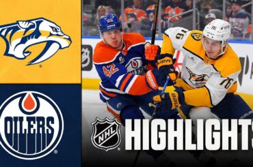 Predators vs. Oilers | NHL Highlights | January 06, 2026