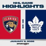 NHL Highlights | Panthers vs. Maple Leafs - January 6, 2026