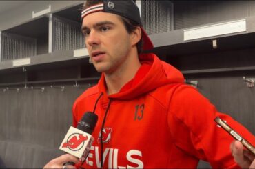 Devils Nico Hischier reacts to disastrous 9-0 loss to Islanders | Devils Rink Report