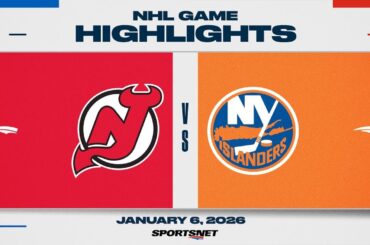 NHL Highlights | Devils vs. Islanders - January 6, 2026