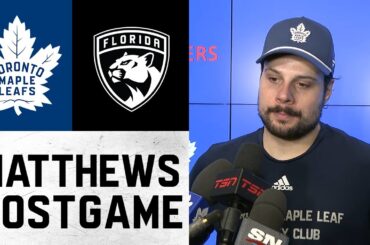 Auston Matthews | Post Game vs. Florida Panthers | January 6, 2026