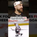 Nick Foligno Scores his FIRST Career Shootout Goal and Wins it for the Blackhawks🥳