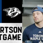 Nick Robertson | Post Game @ Nashville Predators | December 20, 2025