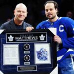 Maple Leafs Honour Matthews After Setting Franchise Goals Record