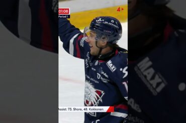 Jakub Vrana blir målskytt i sin 100:e SHL-match! 🥳