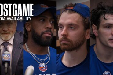New York Islanders Postgame Availability | NYI 9 vs NJD 0