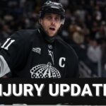Anze Kopitar and Joel Armia injury updates. Future LA Kings star? Prospect wins World Juniors MVP