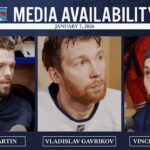 NYR Practice: Spencer Martin, Vladislav Gavrikov & Vincent Trocheck  | Jan. 7, 2026