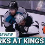 San Jose Sharks CLASH With Los Angeles Kings in WILD CARD Playoff Race