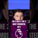 THE 3 BEST & 3 MOST OVERRATED RB'S IN THE PREMIER LEAGUE 🔥 #crystalpalace #chelsea #liverpool