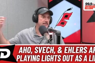 Top guys for Carolina Hurricanes are playing like stars