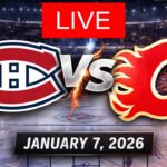 NHL LIVE: Montreal Canadiens vs Calgary Flames | Full Game Live Regular Season | January 7, 2026