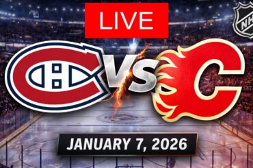 NHL LIVE: Montreal Canadiens vs Calgary Flames | Full Game Live Regular Season | January 7, 2026