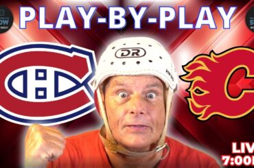 Montreal CANADIENS vs Calgary FLAMES LIVE! 🚨 Back at the Bell Centre! | Play-by-Play & Reaction