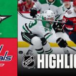Stars vs. Capitals | NHL Highlights | January 07, 2026