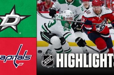 Stars vs. Capitals | NHL Highlights | January 07, 2026