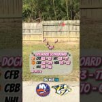 Islanders vs Predators | January 8, 2026 | Cujo’s NHL Fetch #cujocatches