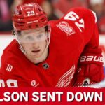 Nate Danielson sent to Grand Rapids, Shai Buium returns to ice & Eduard Tralmarks heading to Milan
