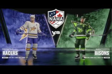 NAHA 2025-26 Season - Indianapolis Racers (5-4-0) @ Saskatchewan Bisons (4-4-1)