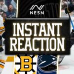 INSTANT REACTION: Bruins Secure 3-2 OT Victory Over Canucks