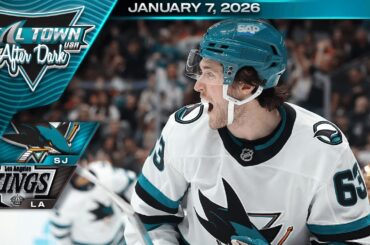 San Jose Sharks @ Los Angeles Kings - 1/7/2026 - Teal Town USA After Dark (Postgame)