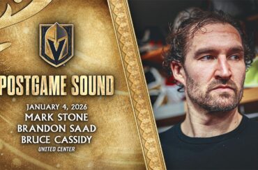 🎥 POSTGAME SOUND: Stone, Saad & Cassidy