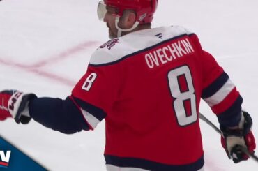 Capitals' Alex Ovechkin Wires Home One-Timer To Score Goal vs. Stars