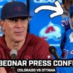 Jared Bednar Gives Latest Injury Updates, Winter Classic vs Utah, & More Before Avs vs Ottawa