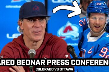 Jared Bednar Gives Latest Injury Updates, Winter Classic vs Utah, & More Before Avs vs Ottawa