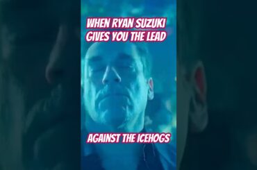 That feeling when Ryan Suzuki scores against the Rockford Icehogs