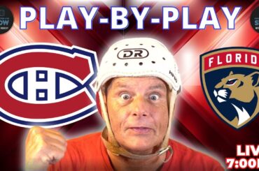 Canadiens vs PANTHERS LIVE!  Can Montreal UPSET the Champions? | Play-by-Play & Reaction | Habs News
