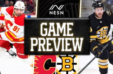 Boston Bruins vs. Calgary Flames | Game Preview | 1/8/2026
