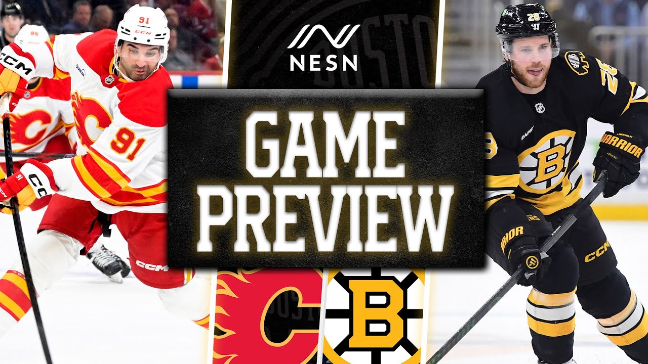 Boston Bruins vs. Calgary Flames | Game Preview | 1/8/2026
