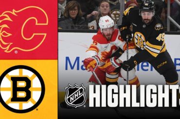 Flames vs. Bruins | NHL Highlights | January 08, 2026