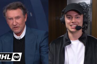 Connor Bedard Joins NHL on TNT to Talk Team Canada Roster, Blackhawks & NHL Career