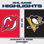 NHL Highlights | Devils vs. Penguins - January 8, 2025