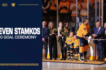 Steven Stamkos 600th NHL Goal Full Ceremony