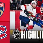 Panthers vs. Canadiens | NHL Highlights | January 08, 2026
