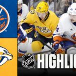 Islanders vs. Predators | NHL Highlights | January 08, 2026