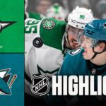Stars vs. Sharks | NHL Highlights | January 10, 2026