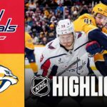 Capitals vs. Predators | NHL Highlights | January 11, 2026