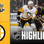 Penguins vs. Bruins | NHL Highlights | January 11, 2026