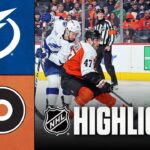 Lightning vs. Flyers | NHL Highlights | January 10, 2026