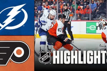 Lightning vs. Flyers | NHL Highlights | January 10, 2026
