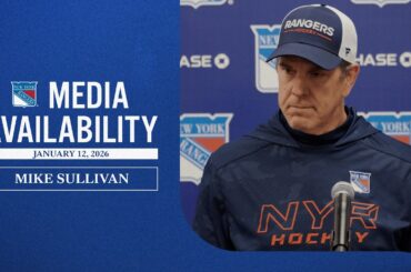 NYR vs SEA: Mike Sullivan Pregame Media Availability | Jan. 12, 2026