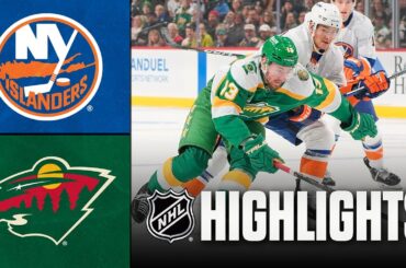 Islanders vs. Wild | NHL Highlights | January 10, 2026