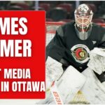 James Reimer media avail in Ottawa