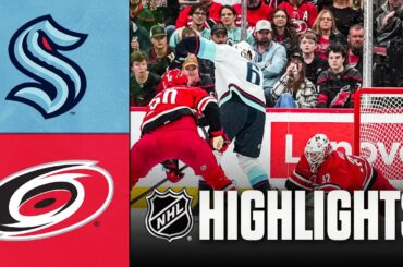 Kraken vs. Hurricanes | NHL Highlights | January 10, 2026