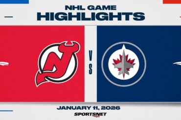 NHL Highlights | Devils vs. Jets - January 11, 2026